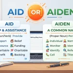 Aid or aide