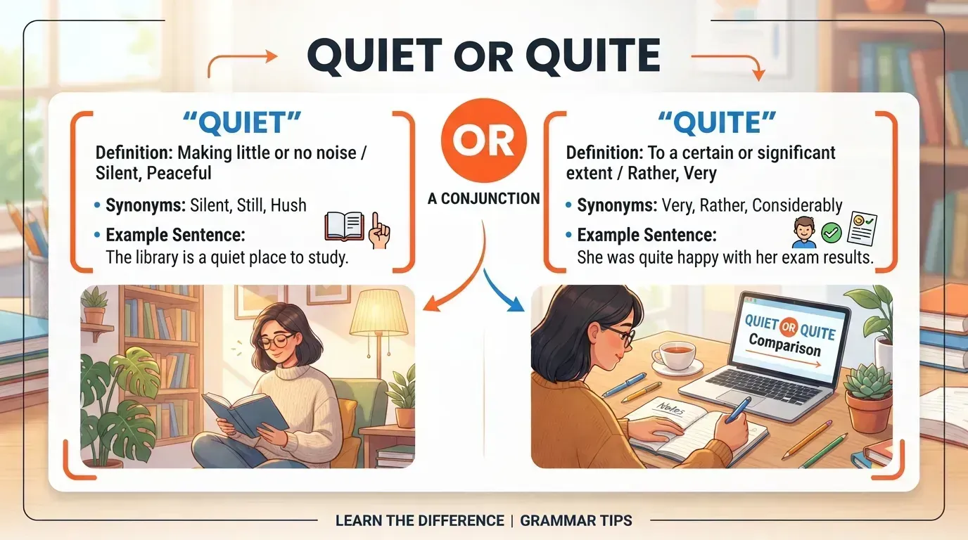 Quiet or Quite