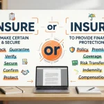 Ensure or Insure