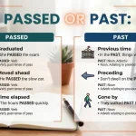Passed or past