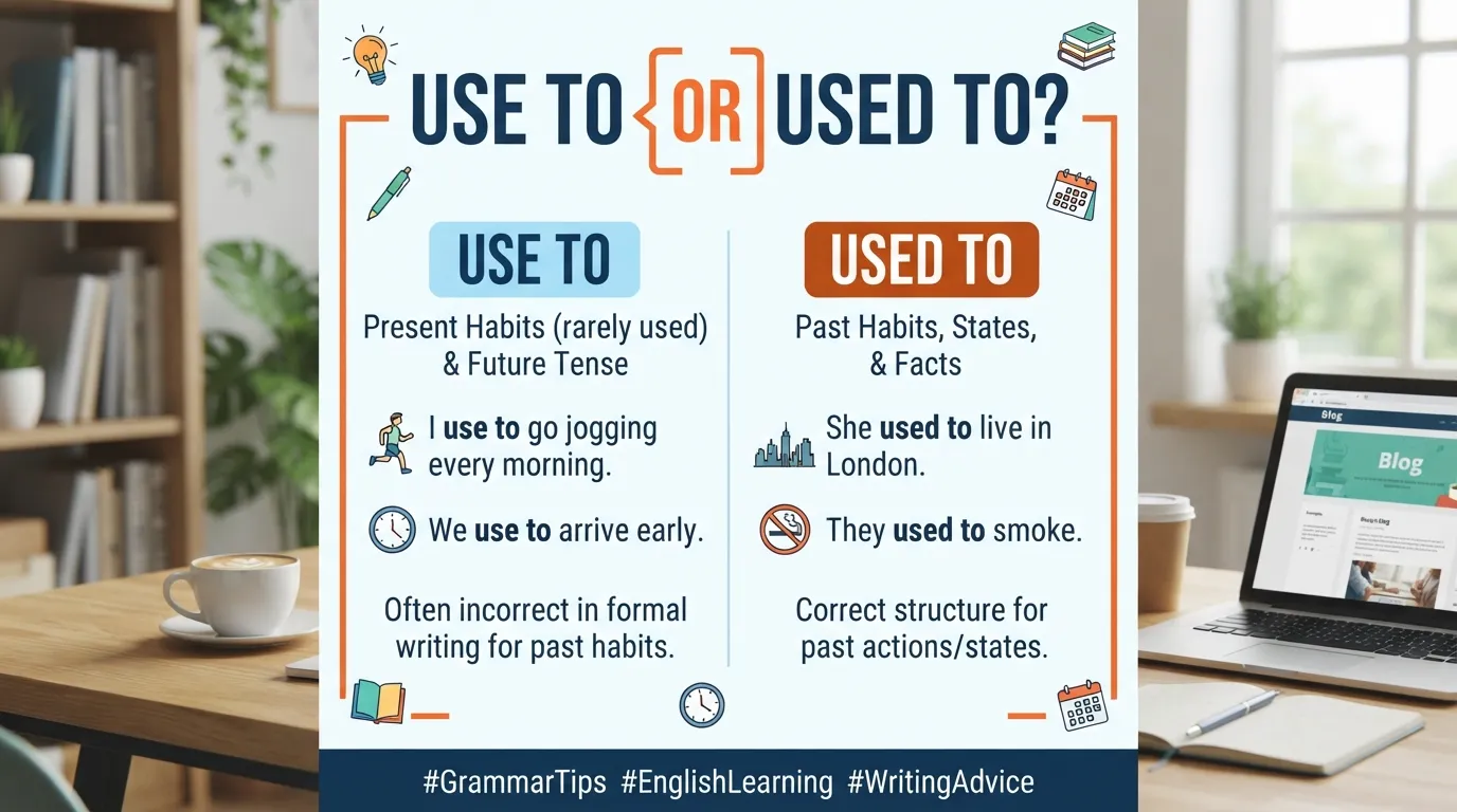 Use To or Used To
