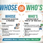 Whose or Who's
