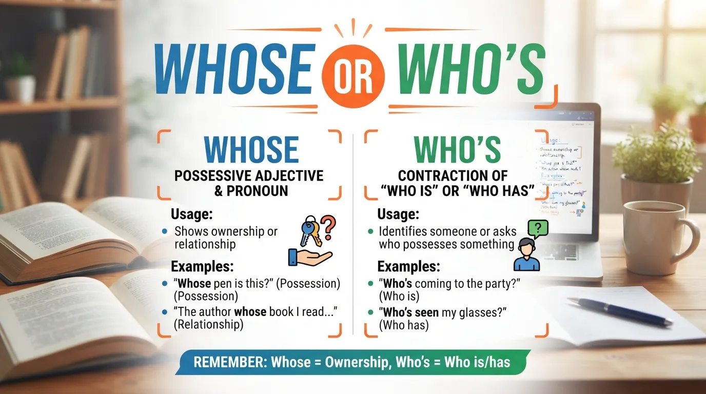 Whose or Who's