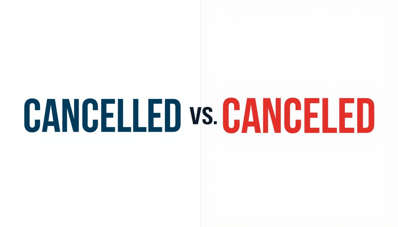Cancelled or Canceled