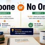 Noone or No One