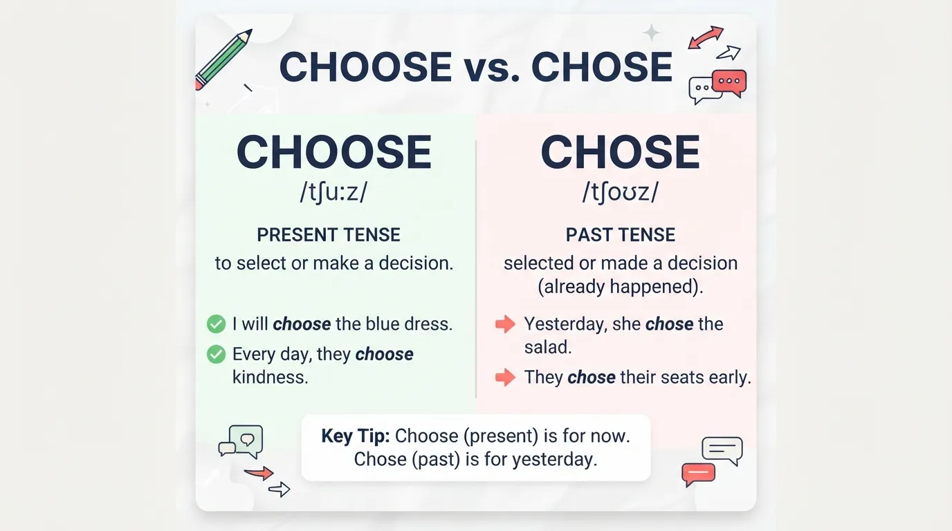 Chose or Choose