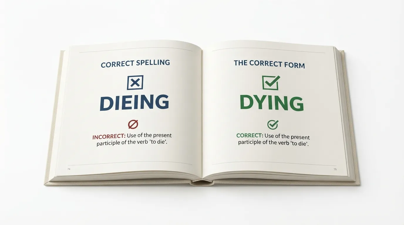 Dieing or Dying