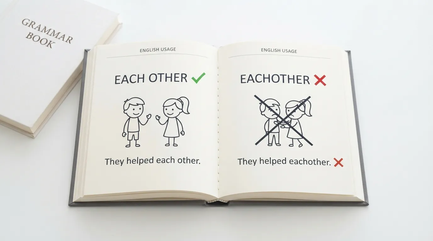 Each Other or Eachother