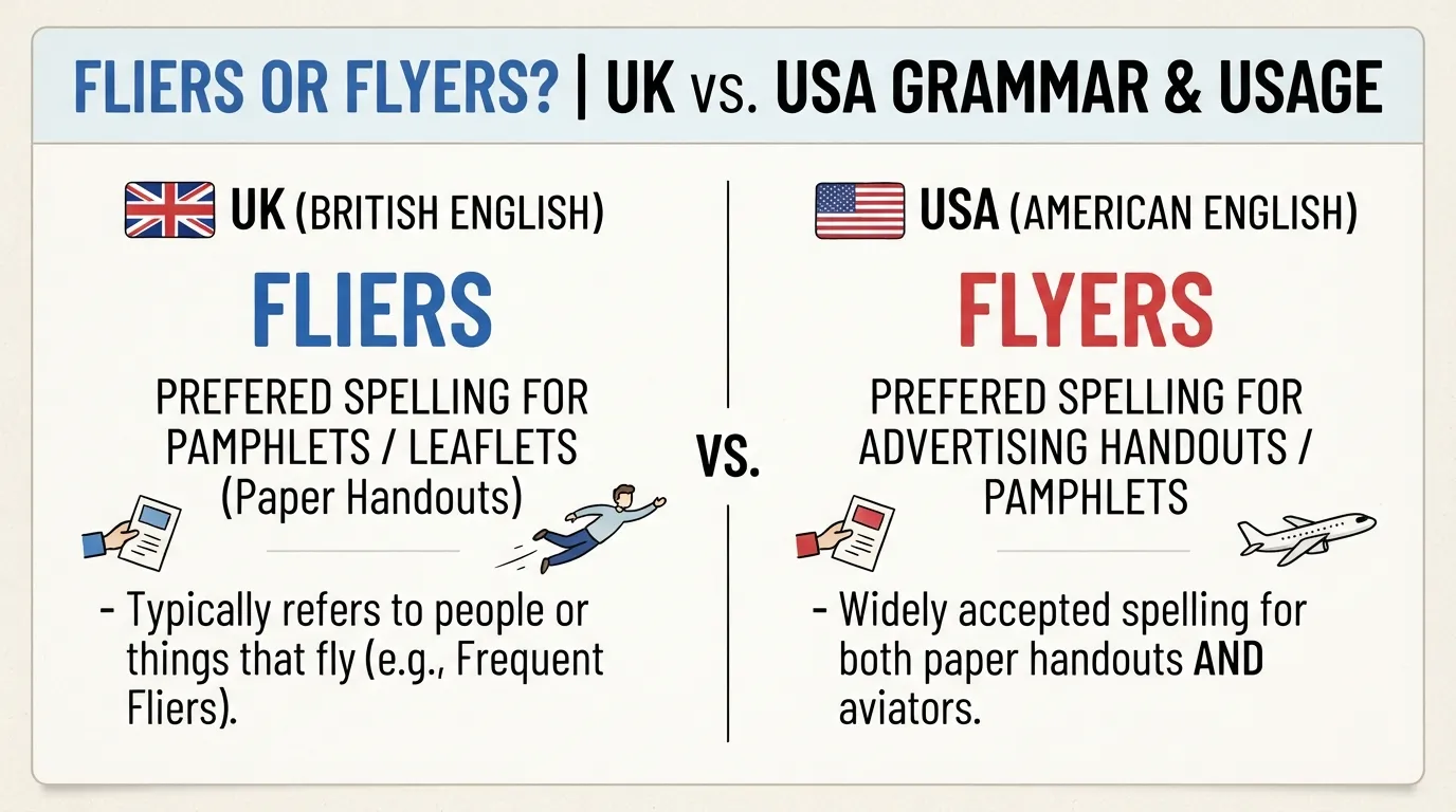 Fliers or flyers