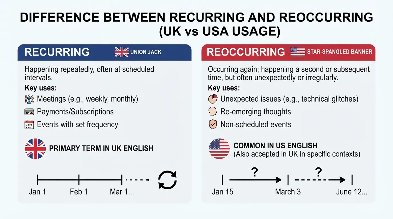 Recurring or Reoccurring