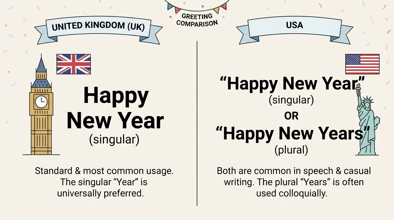 Happy New Year or Happy New Years?