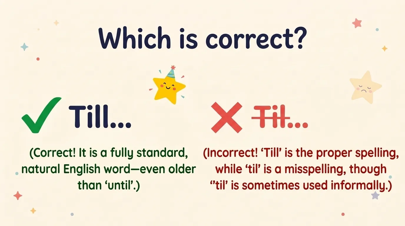 til or till