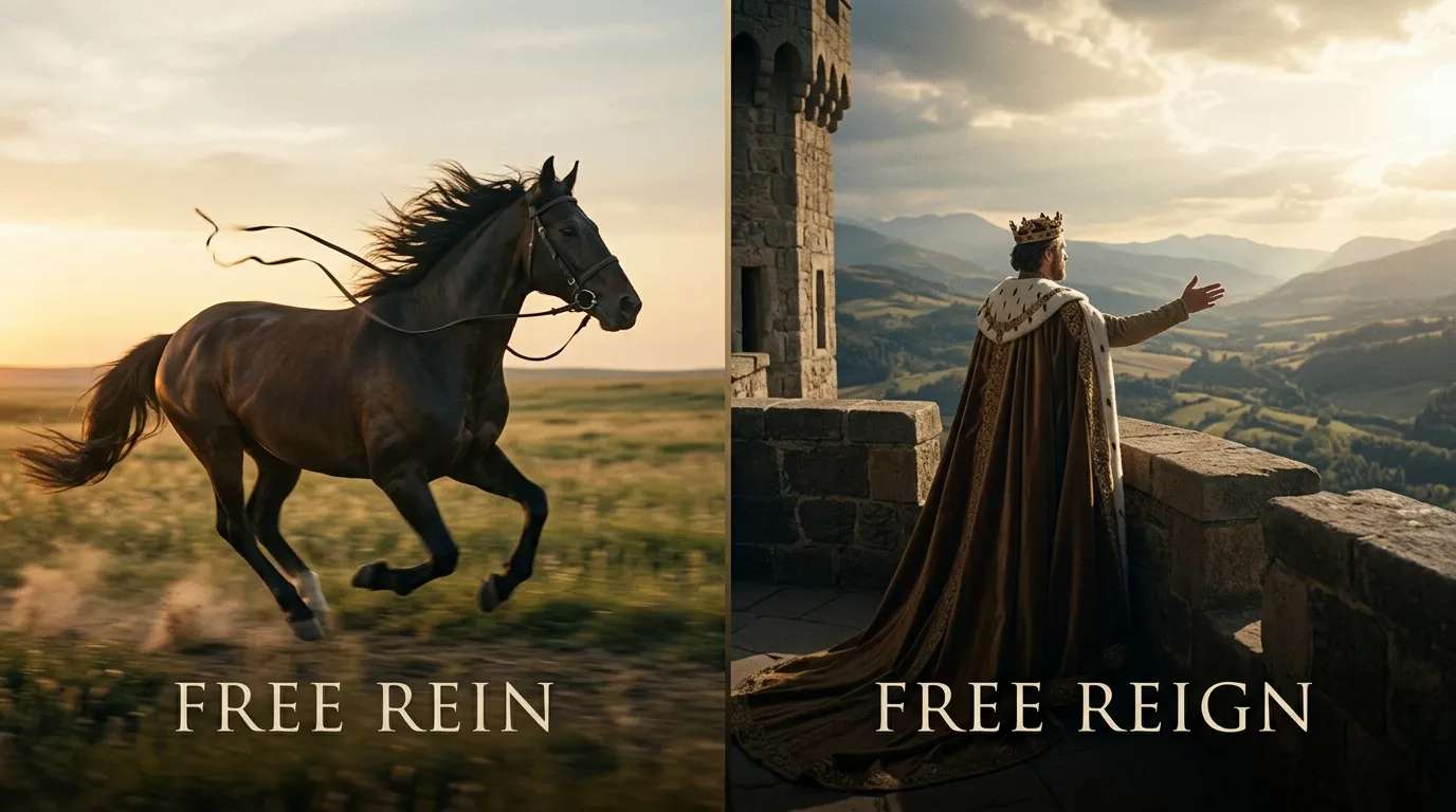 Free Rein or Free Reign