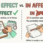 In Effect or In Affect