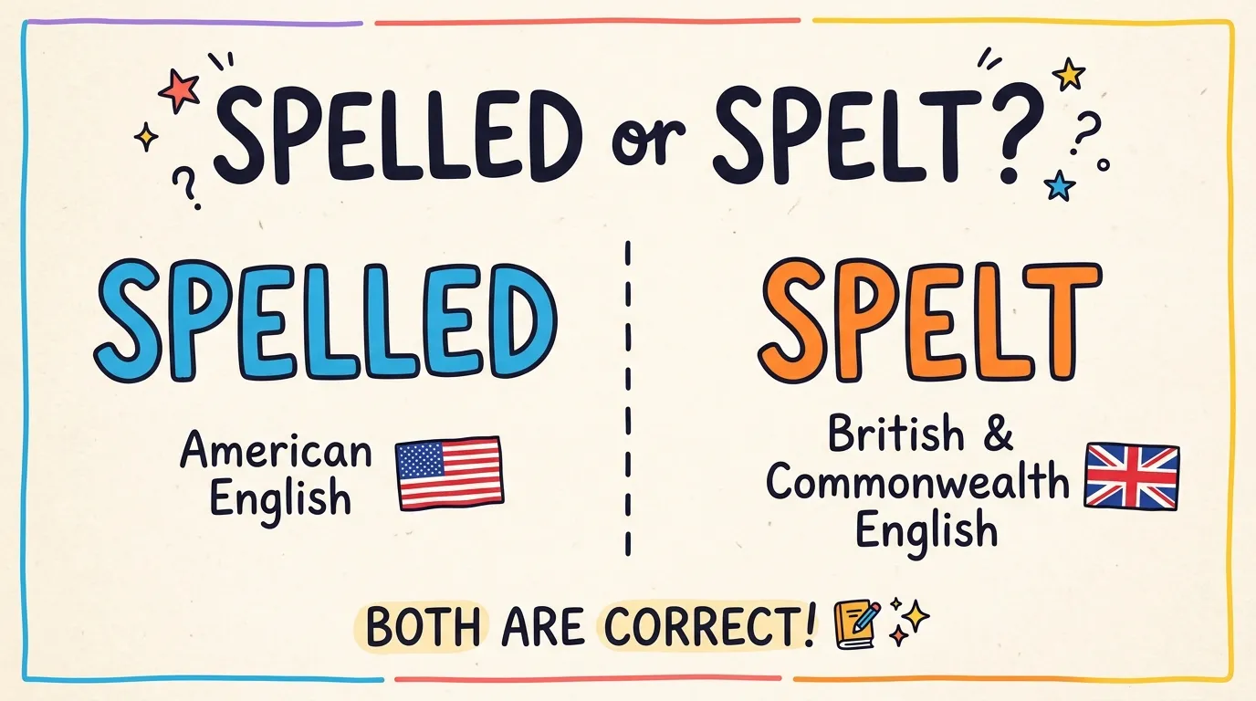 Spelled or Spelt